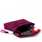 Tasche Klatsch Girlsbag Purple Leaves, Farbe: rot/weinrot, Marke: Satch, EAN: 4057081025121, Abmessungen in cm: 17.5x12.5x4, Bild 11 von 11