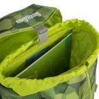 Kinderrucksack Mini Schniekorex, Farbe: grün/oliv, Marke: Ergobag, EAN: 4057081023806, Abmessungen in cm: 20x30x17, Bild 12 von 14