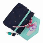 Tasche Klatsch Girlsbag Pretty Confetti, Farbe: blau/petrol, Marke: Satch, EAN: 4057081029907, Abmessungen in cm: 17.5x12.5x4, Bild 4 von 8