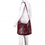 Beuteltasche 0130-X0001 Leder 48cm Vinaccia, Farbe: rot/weinrot, Marke: Campomaggi, EAN: 8054302148504, Bild 11 von 11