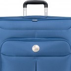 Koffer Visa 013442723 2 Rollen 55 cm Light Blue, Farbe: blau/petrol, Marke: Delsey, EAN: 3219110407204, Abmessungen in cm: 40x55x20, Bild 2 von 10