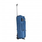 Koffer Visa 013442723 2 Rollen 55 cm Light Blue, Farbe: blau/petrol, Marke: Delsey, EAN: 3219110407204, Abmessungen in cm: 40x55x20, Bild 3 von 10