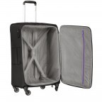 Koffer Visa 360° 68 cm Black, Farbe: schwarz, Marke: Delsey, EAN: 3219110390209, Abmessungen in cm: 44x68x27, Bild 4 von 10