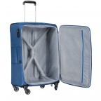 Koffer Visa 360° 68 cm Light Blue, Farbe: blau/petrol, Marke: Delsey, EAN: 3219110390193, Abmessungen in cm: 44x68x27, Bild 4 von 10