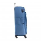 Koffer/Trolley Visa 360° 78 cm Light Blue, Farbe: blau/petrol, Marke: Delsey, EAN: 3219110390162, Abmessungen in cm: 50x78x30, Bild 3 von 11
