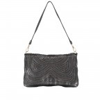 Umhängetasche Ambra Leder Schwarz, Farbe: schwarz, Marke: Campomaggi, Abmessungen in cm: 30x19x5, Bild 1 von 6