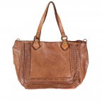 Handtasche Corallo Leder Cognac, Farbe: cognac, Marke: Campomaggi, EAN: 8054302186223, Abmessungen in cm: 33x26x12, Bild 1 von 6