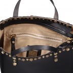 Handtasche Celestina 9880-X0332 Leder Black, Farbe: schwarz, Marke: Campomaggi, EAN: 8054302195621, Abmessungen in cm: 24x26x12, Bild 4 von 6