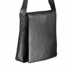 Kuriertasche Cardona Zelos MVF Black, Farbe: schwarz, Marke: Joop!, EAN: 4053533569083, Abmessungen in cm: 30x32x7, Bild 2 von 5