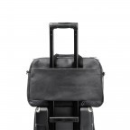 Notebooktasche Workbag Charcoal Black, Farbe: schwarz, Marke: Salzen, EAN: 4057081030224, Abmessungen in cm: 48x29x10, Bild 6 von 6