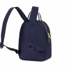 Rucksack Nova Mini Volumen 9 Liter Peacoat, Farbe: blau/petrol, Marke: Herschel, EAN: 0828432209897, Abmessungen in cm: 20x28x12, Bild 4 von 8