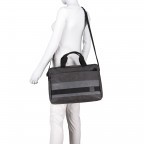 Briefbag Finchley Briefbag MHZ Dark Grey, Farbe: anthrazit, Marke: Strellson, EAN: 4053533599141, Abmessungen in cm: 40x29x14, Bild 3 von 5