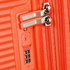 Trolley Soundbox 4-Rollen 67 cm Spicy Peach, Farbe: orange, Marke: American Tourister, EAN: 5414847854101, Abmessungen in cm: 46.5x67x29, Bild 5 von 8