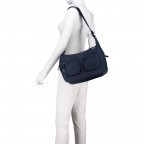 Umhängetasche Move 2.0 Shoulder Bag M Dark Blue, Farbe: blau/petrol, Marke: Samsonite, Abmessungen in cm: 31x26x12, Bild 3 von 6