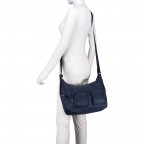 Umhängetasche Move 2.0 Shoulder Bag M Dark Blue, Farbe: blau/petrol, Marke: Samsonite, Abmessungen in cm: 31x26x12, Bild 6 von 6