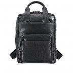 Rucksack Coleman Backpack LVZ Black, Farbe: schwarz, Marke: Strellson, EAN: 4053533648672, Abmessungen in cm: 40x30x16, Bild 1 von 6