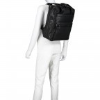 Rucksack Coleman Backpack LVZ Black, Farbe: schwarz, Marke: Strellson, EAN: 4053533648672, Abmessungen in cm: 40x30x16, Bild 4 von 6