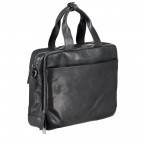 Aktentasche Coleman Briefbag MHZ Black, Farbe: schwarz, Marke: Strellson, EAN: 4053533651719, Abmessungen in cm: 38.5x30x12, Bild 2 von 7