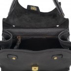 Handtasche Elettra Mini 6348-18AIRMN-RE Nero, Farbe: schwarz, Marke: Gianni Chiarini, Abmessungen in cm: 21x19x10, Bild 5 von 8