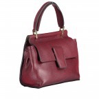 Handtasche Elettra Mini 6348-18AIRMN-RE Merlot, Farbe: rot/weinrot, Marke: Gianni Chiarini, Abmessungen in cm: 21x19x10, Bild 2 von 8