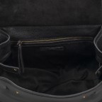 Handtasche Elettra 3 Medium 6349-18AIRMN-RE Nero, Farbe: schwarz, Marke: Gianni Chiarini, Abmessungen in cm: 29x25x14, Bild 4 von 8