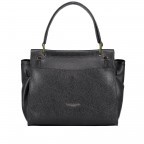 Handtasche Elettra 3 Medium 6349-18AIRMN-RE Nero, Farbe: schwarz, Marke: Gianni Chiarini, Abmessungen in cm: 29x25x14, Bild 6 von 8