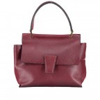 Handtasche Elettra 3 Medium 6349-18AIRMN-RE Merlot, Farbe: rot/weinrot, Marke: Gianni Chiarini, Abmessungen in cm: 29x25x14, Bild 1 von 7