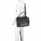 Handtasche Elettra 3 Large Nero, Farbe: schwarz, Marke: Gianni Chiarini, Abmessungen in cm: 29x25x14, Bild 6 von 7