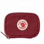 Kartenetui Kånken Card Wallet Ox Red, Farbe: rot/weinrot, Marke: Fjällräven, EAN: 7323450463946, Abmessungen in cm: 11.5x9x2.5, Bild 1 von 3