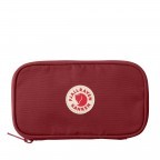 Geldbörse Kånken Travel Wallet Ox Red, Farbe: rot/weinrot, Marke: Fjällräven, EAN: 7323450464028, Abmessungen in cm: 20x12x3, Bild 1 von 3