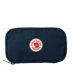 Geldbörse Kånken Travel Wallet Navy, Farbe: blau/petrol, Marke: Fjällräven, EAN: 7323450464042, Abmessungen in cm: 20x12x3, Bild 1 von 3