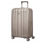 Koffer lite-cube Spinner 76 Ivory Gold, Farbe: beige, Marke: Samsonite, EAN: 5414847449239, Abmessungen in cm: 50x76x32, Bild 1 von 7