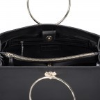 Handtasche Aladdin Nero, Farbe: schwarz, Marke: Valentino Bags, EAN: 8052790576656, Abmessungen in cm: 33x26x14, Bild 4 von 6