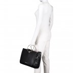 Handtasche Aladdin Nero, Farbe: schwarz, Marke: Valentino Bags, EAN: 8052790576656, Abmessungen in cm: 33x26x14, Bild 6 von 6
