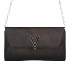 Umhängetasche Flash Suede Nero, Farbe: schwarz, Marke: Valentino Bags, EAN: 8052790579619, Abmessungen in cm: 25x14x3, Bild 1 von 5