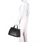 Handtasche Superman Nero, Farbe: schwarz, Marke: Valentino Bags, EAN: 8052790590423, Abmessungen in cm: 29x22x17, Bild 6 von 6