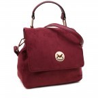 Handtasche MARIAH-80332 Wine, Farbe: rot/weinrot, Marke: Merch Mashiah, EAN: 4251472906628, Abmessungen in cm: 26x27.5x11, Bild 2 von 8