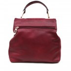 Handtasche MARIAH-80332 Wine, Farbe: rot/weinrot, Marke: Merch Mashiah, EAN: 4251472906628, Abmessungen in cm: 26x27.5x11, Bild 6 von 8