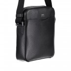 Umhängetasche Signature Crossbag Zip Black, Farbe: schwarz, Marke: Boss, EAN: 4021409226439, Abmessungen in cm: 22.5x27x6.5, Bild 3 von 7