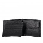 Geldbörse Crosstown Trifold Wallet Black, Farbe: schwarz, Marke: Boss, EAN: 4021402608461, Abmessungen in cm: 11.5x9x2, Bild 2 von 4