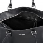 Handtasche Authentic Leather Nora Black, Farbe: schwarz, Marke: Marc O'Polo, EAN: 4059184030071, Abmessungen in cm: 40x29x14, Bild 4 von 7