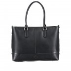 Handtasche Authentic Leather Nora Black, Farbe: schwarz, Marke: Marc O'Polo, EAN: 4059184030071, Abmessungen in cm: 40x29x14, Bild 5 von 7