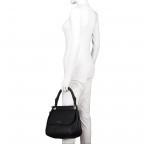 Handtasche Ava Black, Farbe: schwarz, Marke: Marc O'Polo, EAN: 4059184027255, Abmessungen in cm: 28.5x26.5x12, Bild 7 von 8