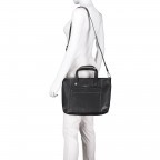 Shopper Vintage Tote Stud Love M Black, Farbe: schwarz, Marke: Liebeskind Berlin, EAN: 4058629068198, Abmessungen in cm: 37x25x12, Bild 2 von 5