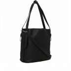 Beuteltasche Heavy Pebble Millenium Hobo M Black, Farbe: schwarz, Marke: Liebeskind Berlin, EAN: 4058629066835, Abmessungen in cm: 27x29x14, Bild 4 von 5