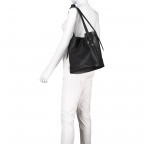 Beuteltasche Heavy Pebble Millenium Hobo M String Grey, Farbe: cognac, Marke: Liebeskind Berlin, EAN: 4058629066828, Abmessungen in cm: 27x29x14, Bild 5 von 5