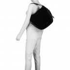 Umhängetasche Crossbag Comisu Saddy M Black, Farbe: schwarz, Marke: Liebeskind Berlin, EAN: 4058629068389, Abmessungen in cm: 34x31x14, Bild 6 von 7