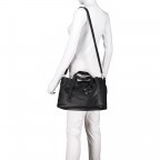 Tasche Heavy Pebble Millenium Satchel L String Grey, Farbe: cognac, Marke: Liebeskind Berlin, EAN: 4058629066972, Abmessungen in cm: 34x33x16, Bild 2 von 5
