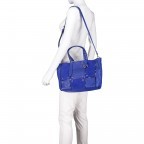 Tasche Mix n' Patch Totebag M Deep Blue, Farbe: blau/petrol, Marke: Liebeskind Berlin, EAN: 4058629066064, Abmessungen in cm: 31x26x9, Bild 2 von 5