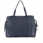 Shopper Heavy Pebble Split Shopper L Navy Blue, Farbe: blau/petrol, Marke: Liebeskind Berlin, EAN: 4058629056577, Abmessungen in cm: 40x30x12, Bild 5 von 7